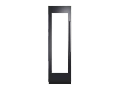 24" Dacor Left Hinge Wine Cellar Door Panel with Modernist Handle and Toekick