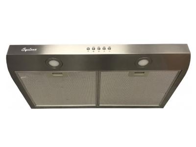 30" Cyclone Classic Collection Undermount Range Hood In White