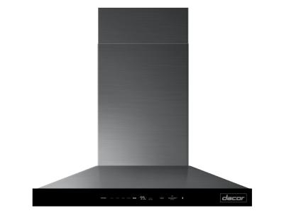 30" Dacor Chimney Wall Hood With Connectivity In Graphite Stainless Steel