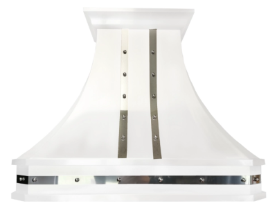 48" Cyclone Design Collection Wall Mount in White Chrome
