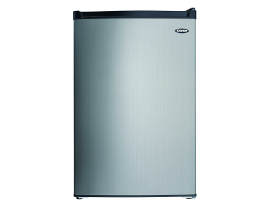22" Danby 4.5 Cu. Ft. Compact Refrigerator with True Freezer in Stainless Steel