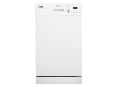 18" Danby White Dishwasher