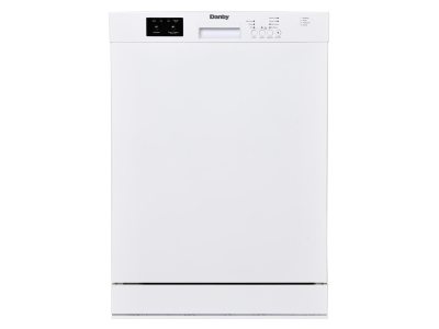 24″ Danby Wide Built-in Dishwasher in White