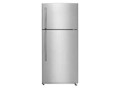 30" Danby 18 Cu. Ft. Top Mount Refrigerator In Stainless Steel