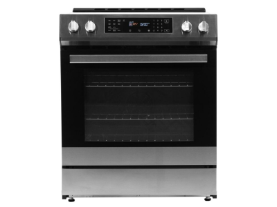 30" Danby Slide-In Induction Range with LED Touch Control in Stainless Steel