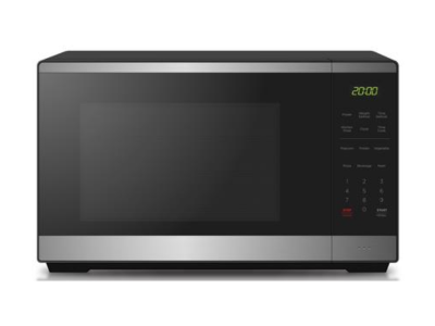 19" Danby 0.9 Cu Ft. Microwave with Convenience Cooking Controls in Black Stainless