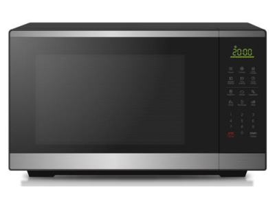 Danby 1.1 Cu. Ft. Microwave with Convenience Cooking Controls in Black Stainless