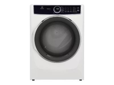 27" Electrolux 8.0 Cu. Ft. Front Load Gas Dryer in White