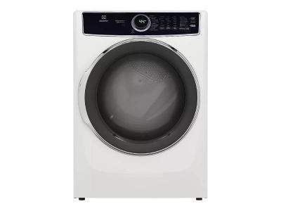 27" Electrolux 8.0 Cu. Ft. Front Load Electric Dryer in White