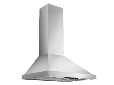 36" Best Chimney Pyramidal Wall Mount Hood with SmartSense and Voice Control in Stainless Steel