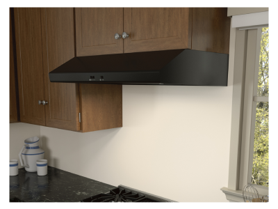 30" Zephyr Core Series Cyclone Under Cabinet Range Hood in Black