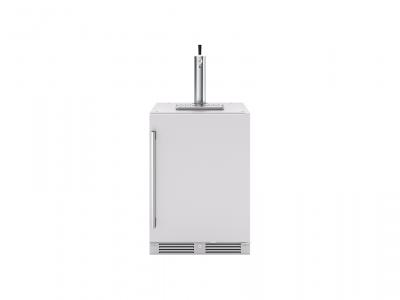 24" Zephyr 6 Cu. Ft.  Outdoor Kegerator And Beverage Cooler