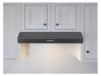 30" Zephyr Core Collection Breeze II Under Cabinet Range Hood in Black Stainless Steel
