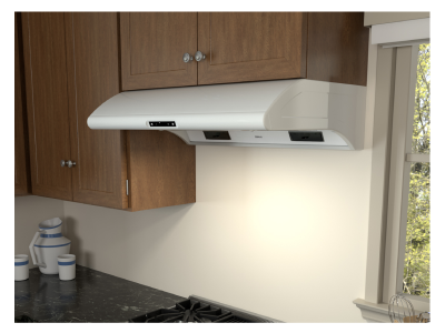 36" Zephyr Core Collection Typhoon Under Cabinet Range Hood in White