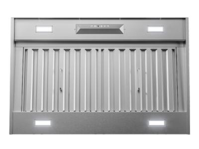 36" Zephyr Monsoon II Insert Range Hood with LumiLight LED Lighting