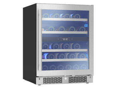 24" Zephyr Presrv Dual Zone Wine Cooler with 4.75 Cu. Ft. Capacity