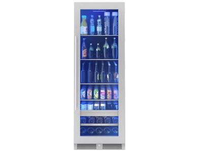 24" Zephyr Full Size Single Zone Beverage Cooler