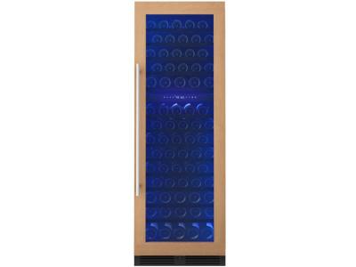 24" Zephyr Full Size Panel Ready Dual Zone Wine Cooler