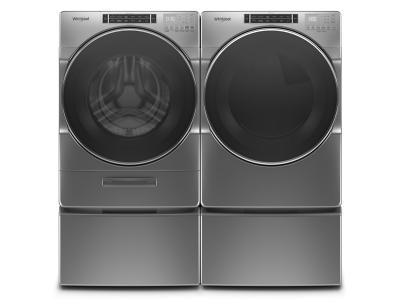 27" Whirlpool 5.8 cu.ft. Front Load Washer and 7.4 cu.ft Front Load Electric Dryer