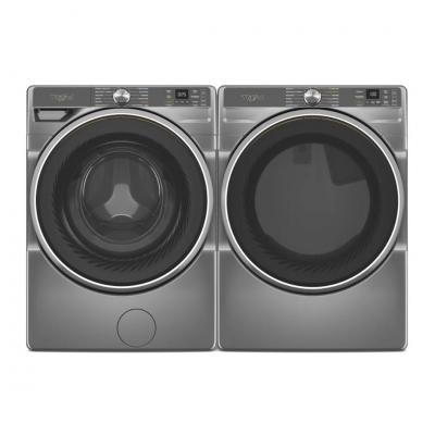 27" Whirlpool 5.8 Cu. Ft. Front Load Washer and 7.4 Cu. Ft. Dryer with Wrinkle Shield Option