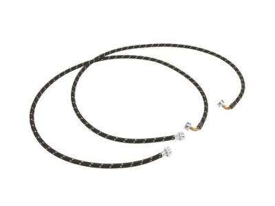 Whirlpool Braided Hoses with 90 Degree Elbow 1700 PSI (2 Pack)