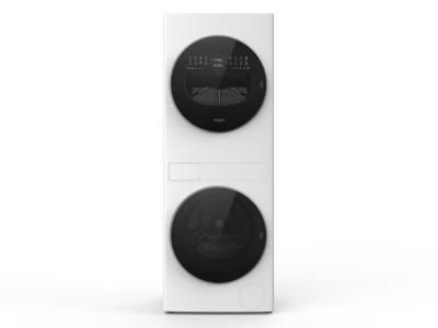 Whirlpool Compact Front Load Ventless Heat Pump Laundry Tower with 3.2 Cu. Ft Washer and Electric 4.3 Cu. Ft Dryer