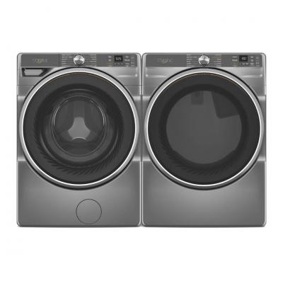 27" Whirlpool 5.8 Cu. Ft. Front Load Washer and 7.4 Cu. Ft. Gas Dryer