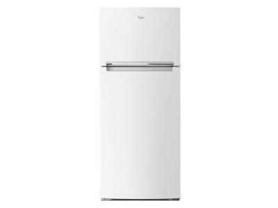 28" Whirlpool 18 Cu. Ft. Refrigerator Compatible With The EZ Connect Icemaker Kit