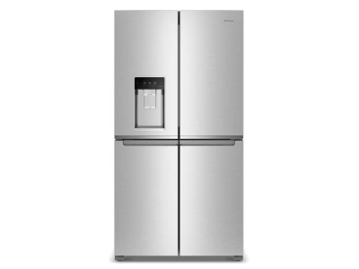 36" Whirlpool Counter Depth 4 Door Refrigerator with Ice Maker in Door