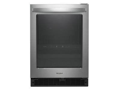 24" Whirlpool 5.2 Cu. Ft. Undercounter Beverage Center
