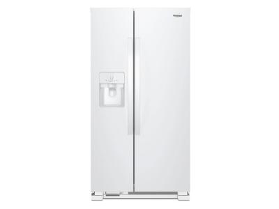 33" Whirlpool 21 Cu. Ft. Side-by-Side Refrigerator