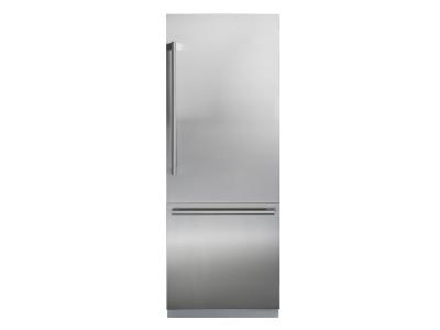 30" Blomberg Fully Integrated Built-In Bottom-Freezer Refrigerator