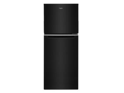 24" Whirlpool 11.6 Cu. Ft. Top-Freezer Refrigerator In Black