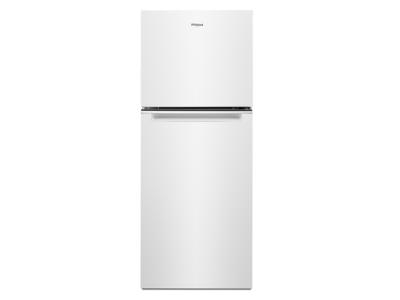 24" Whirlpool 11.6 Cu. Ft. Top-Freezer Refrigerator In White