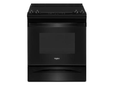30" Whirlpool 4.8 Cu. Ft. Electric Range With Frozen Bake Technology In Black