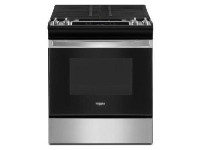30" Whirlpool 5.0 Cu. Ft. Gas Range with Frozen Bake Technology
