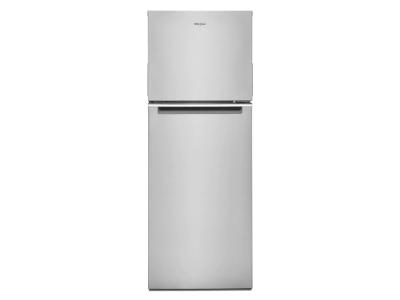 24" Whirlpool 12.9 Cu. Ft. Top Freezer Refrigerator In Fingerprint Resistant Stainless Steel