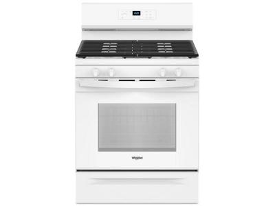 30" Whirlpool 5.0 Cu. Ft. Freestanding Gas Range with 4 Burners