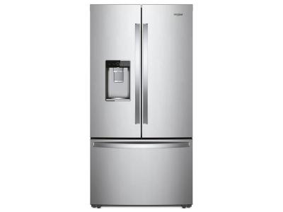 36" Whirlpool Counter Depth French Door Refrigerator in Fingerprint Resistant Stainless Finish