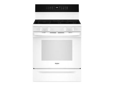 30" Whirlpool 5.3 Cu. Ft. Smart Electric Range with Air Cooking Technology