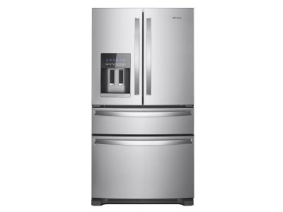 36" Whirlpool French Door Bottom Mount Full Depth Refrigerator