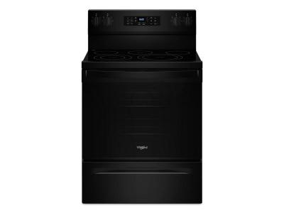 30" Whirlpool 5.3 Cu. Ft. Electric Range with Air Fry Air Baking Self Cleaning and Rapid Preheat