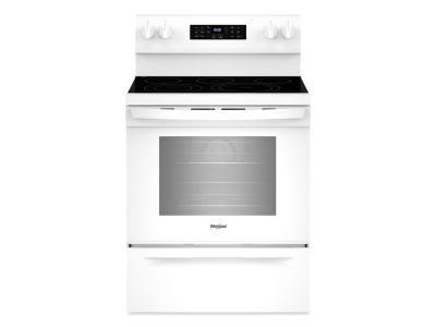 30" Whirlpool 5.3 Cu. Ft.  Energy Star Electric Range with Air Cooking Technology No Preheat Air Fry and Air Baking and Self Clean