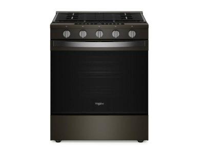 30" Whirlpool Smart Slide In Gas Range with Air Cooking Technology