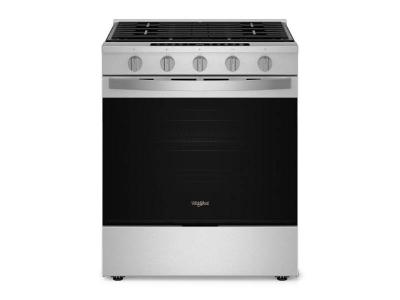30" Whirlpool Smart Slide In Gas Range with Air Cooking Technology