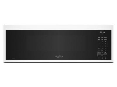 30" Whirlpool 1.1 Cu. Ft. Smart Low Profile Microwave Hood Combination with 450 CRM 4-Speed Venting