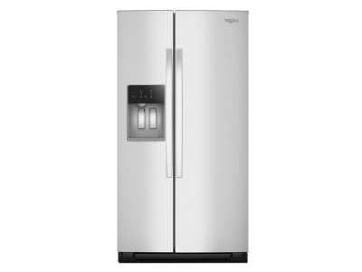 36" Whirlpool Wide Side-by-Side Refrigerator in Fingerprint Resistant Stainless Steel