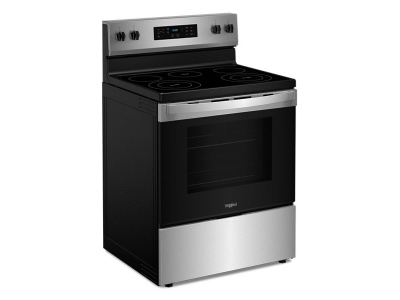 30" Whirlpool 5.3 Cu. Ft. Electric Range with Steam Clean