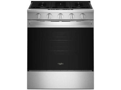 30" Whirlpool 5 Cu. Ft. Gas Range with Air Cooking Technology