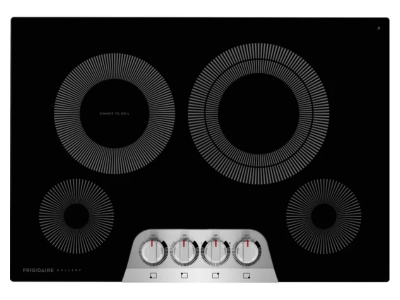 30" Frigidaire Gallery Built-in Electric Cooktop in Black
